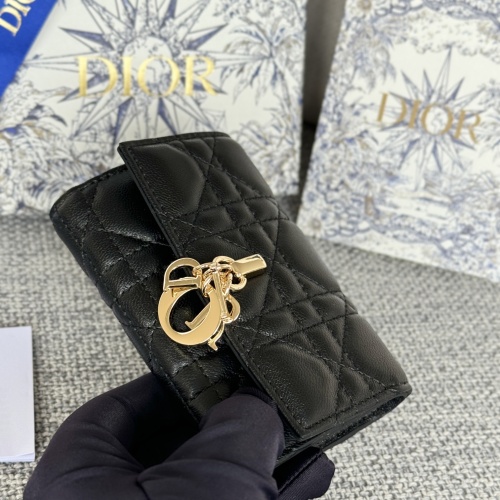 Replica Christian Dior AAA Wallets For Women #1230321 $85.00 USD for Wholesale