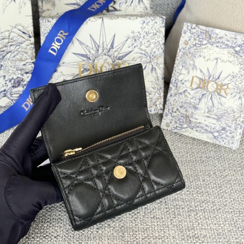 Replica Christian Dior AAA Wallets For Women #1230321 $85.00 USD for Wholesale