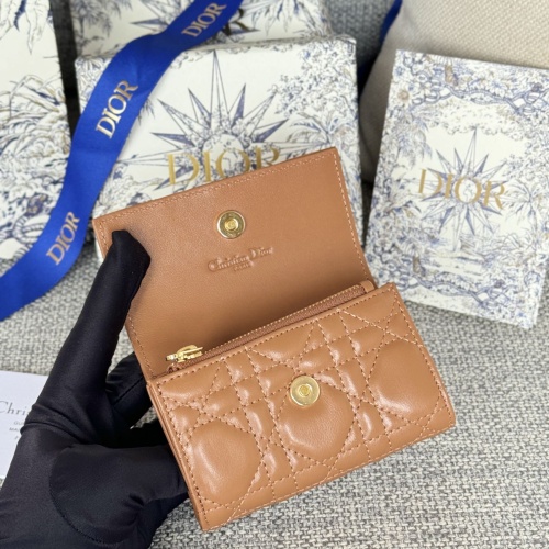 Replica Christian Dior AAA Wallets For Women #1230323 $85.00 USD for Wholesale