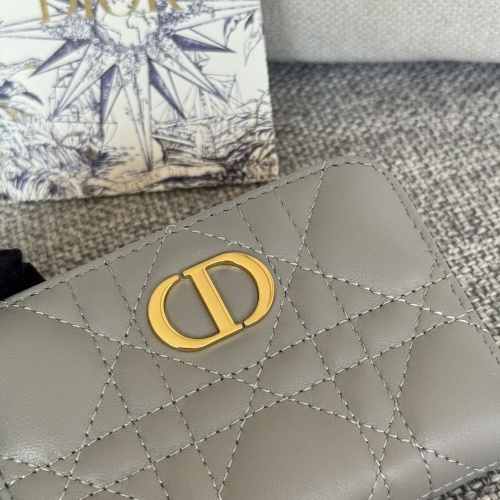 Replica Christian Dior AAA Wallets For Women #1230325 $92.00 USD for Wholesale