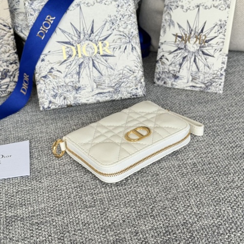 Replica Christian Dior AAA Wallets For Women #1230327 $92.00 USD for Wholesale