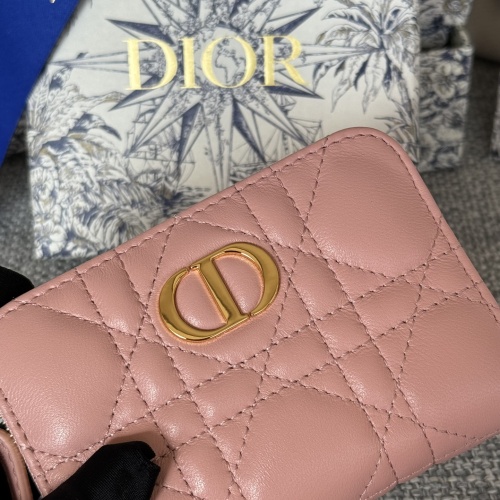 Replica Christian Dior AAA Wallets For Women #1230328 $92.00 USD for Wholesale