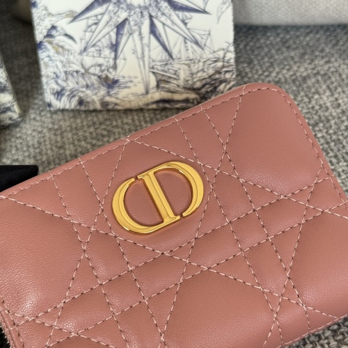 Replica Christian Dior AAA Wallets For Women #1230329 $92.00 USD for Wholesale