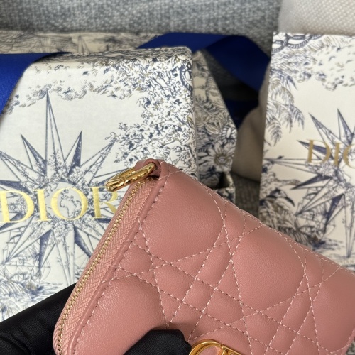 Replica Christian Dior AAA Wallets For Women #1230329 $92.00 USD for Wholesale