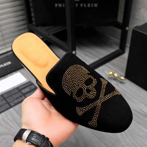 Replica Philipp Plein PP Slippers For Men #1230348 $72.00 USD for Wholesale