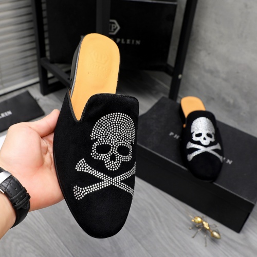 Replica Philipp Plein PP Slippers For Men #1230349 $72.00 USD for Wholesale