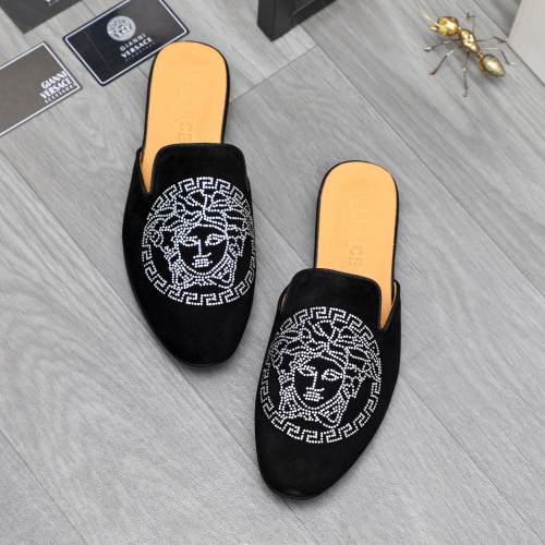 Wholesale Versace Slippers For Men #1230351 $72.00 USD, Wholesale Quality Replica Versace Slippers