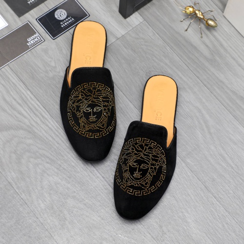 Wholesale Versace Slippers For Men #1230352 $72.00 USD, Wholesale Quality Replica Versace Slippers