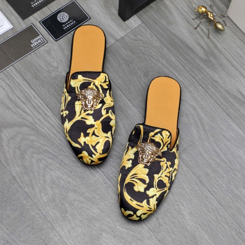 Wholesale Versace Slippers For Men #1230354 $72.00 USD, Wholesale Quality Replica Versace Slippers