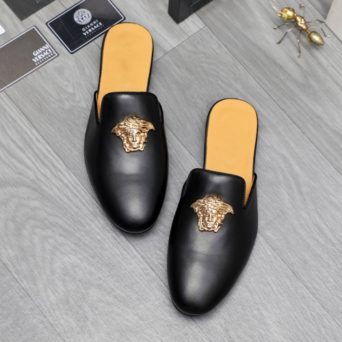 Wholesale Versace Slippers For Men #1230355 $72.00 USD, Wholesale Quality Replica Versace Slippers