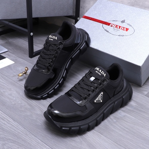 Wholesale Prada Casual Shoes For Men #1230359 $100.00 USD, Wholesale Quality Replica Prada Casual Shoes