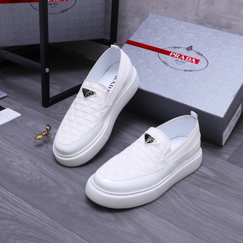 Wholesale Prada Casual Shoes For Men #1230360 $100.00 USD, Wholesale Quality Replica Prada Casual Shoes