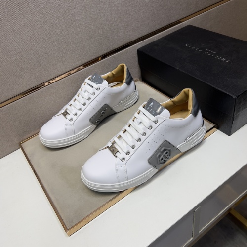 Wholesale Philipp Plein PP Casual Shoes For Men #1230392 $88.00 USD, Wholesale Quality Replica Philipp Plein PP Casual Shoes