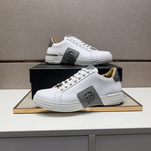 Replica Philipp Plein PP Casual Shoes For Men #1230392 $88.00 USD for Wholesale