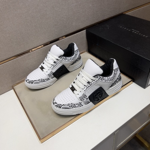 Wholesale Philipp Plein PP Casual Shoes For Men #1230418 $102.00 USD, Wholesale Quality Replica Philipp Plein PP Casual Shoes