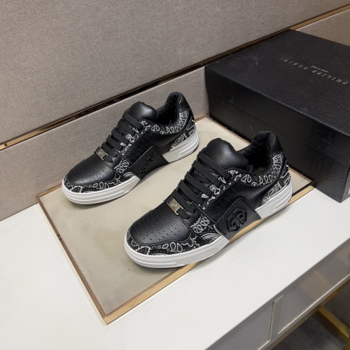 Wholesale Philipp Plein PP Casual Shoes For Men #1230419 $102.00 USD, Wholesale Quality Replica Philipp Plein PP Casual Shoes