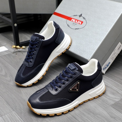 Wholesale Prada Casual Shoes For Men #1230443 $96.00 USD, Wholesale Quality Replica Prada Casual Shoes