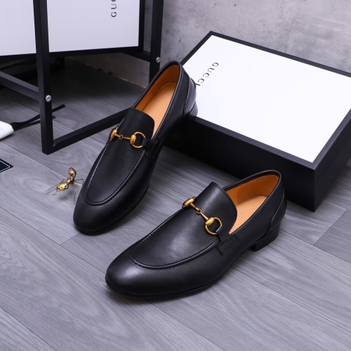 Wholesale Gucci Oxfords Shoes For Men #1230475 $88.00 USD, Wholesale Quality Replica Gucci Oxfords Shoes