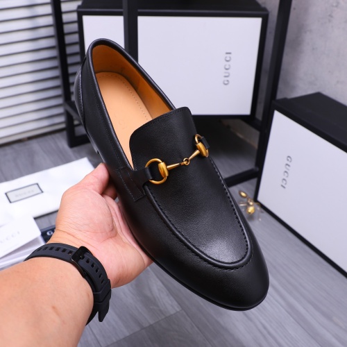 Replica Gucci Oxfords Shoes For Men #1230475 $88.00 USD for Wholesale