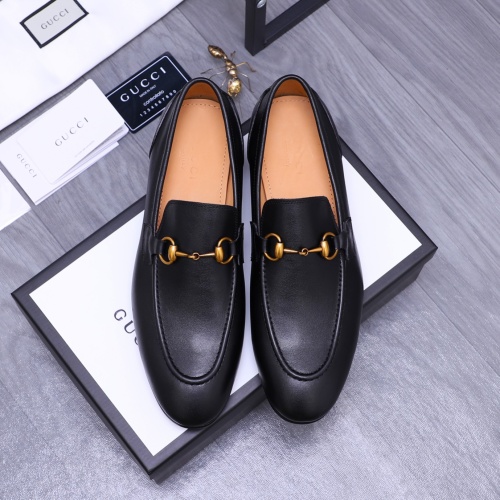 Replica Gucci Oxfords Shoes For Men #1230475 $88.00 USD for Wholesale