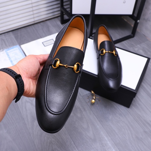 Replica Gucci Oxfords Shoes For Men #1230475 $88.00 USD for Wholesale