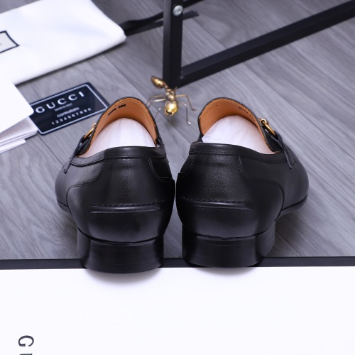 Replica Gucci Oxfords Shoes For Men #1230475 $88.00 USD for Wholesale