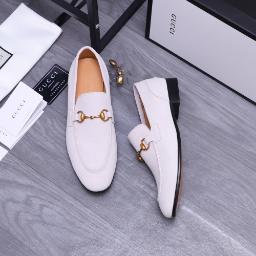 Replica Gucci Oxfords Shoes For Men #1230477 $88.00 USD for Wholesale