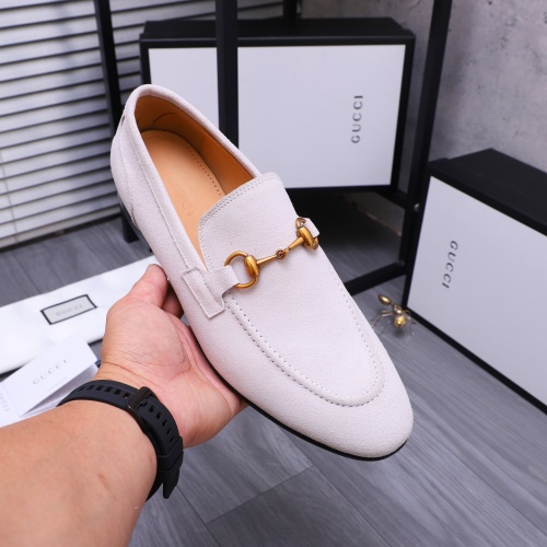 Replica Gucci Oxfords Shoes For Men #1230477 $88.00 USD for Wholesale