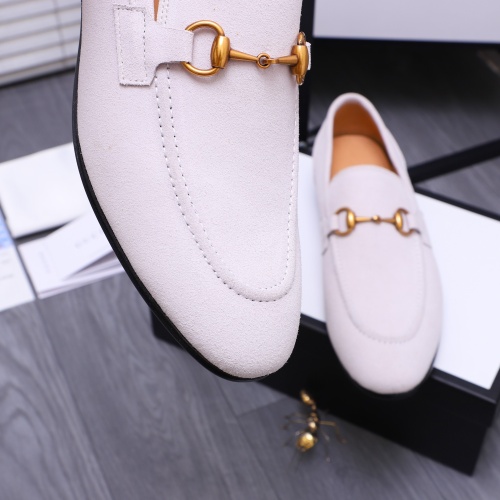 Replica Gucci Oxfords Shoes For Men #1230477 $88.00 USD for Wholesale