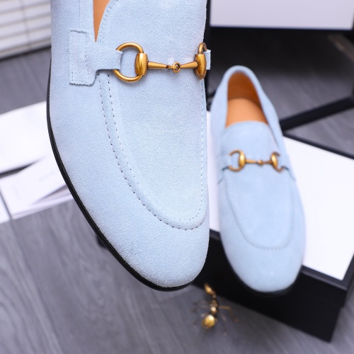 Replica Gucci Oxfords Shoes For Men #1230478 $88.00 USD for Wholesale