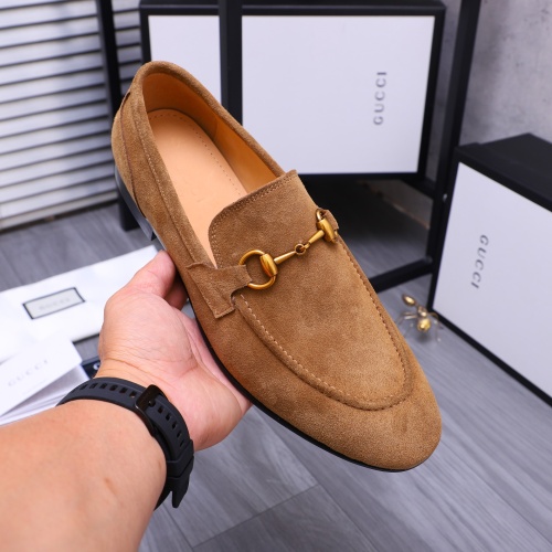 Replica Gucci Oxfords Shoes For Men #1230479 $88.00 USD for Wholesale