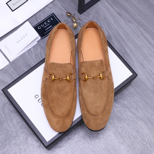 Replica Gucci Oxfords Shoes For Men #1230479 $88.00 USD for Wholesale