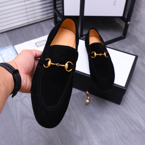 Replica Gucci Oxfords Shoes For Men #1230480 $88.00 USD for Wholesale