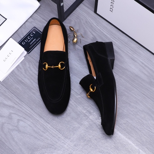 Replica Gucci Oxfords Shoes For Men #1230480 $88.00 USD for Wholesale