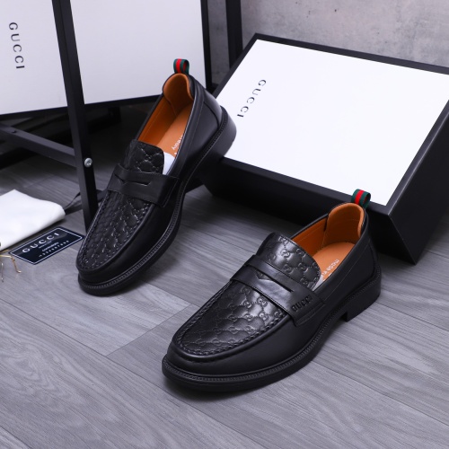 Wholesale Gucci Oxfords Shoes For Men #1230482 $88.00 USD, Wholesale Quality Replica Gucci Oxfords Shoes