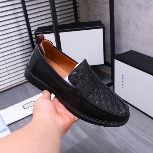 Replica Gucci Oxfords Shoes For Men #1230482 $88.00 USD for Wholesale