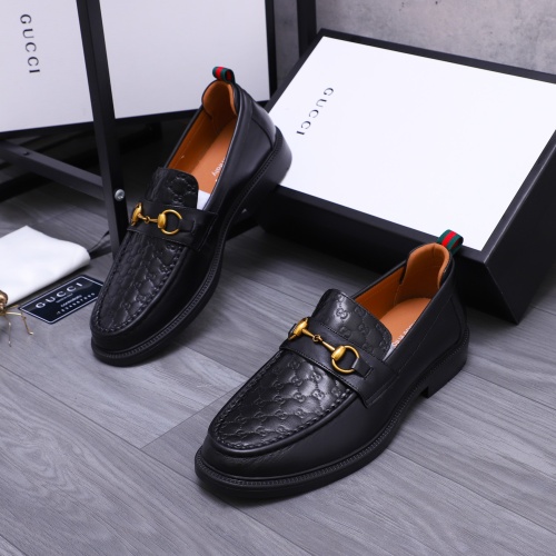 Wholesale Gucci Oxfords Shoes For Men #1230483 $88.00 USD, Wholesale Quality Replica Gucci Oxfords Shoes