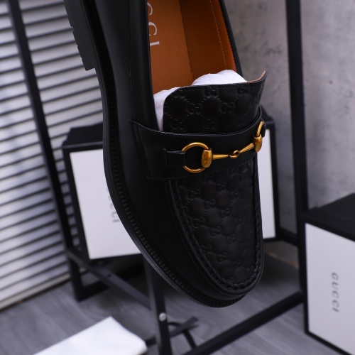 Replica Gucci Oxfords Shoes For Men #1230483 $88.00 USD for Wholesale