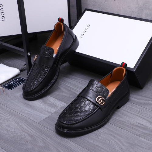 Wholesale Gucci Oxfords Shoes For Men #1230484 $88.00 USD, Wholesale Quality Replica Gucci Oxfords Shoes