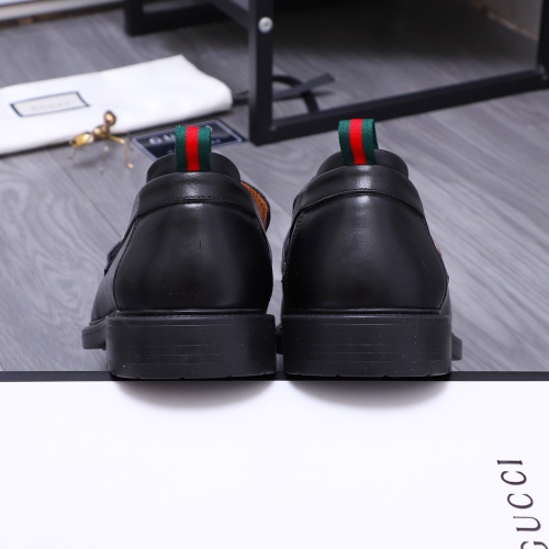 Replica Gucci Oxfords Shoes For Men #1230484 $88.00 USD for Wholesale