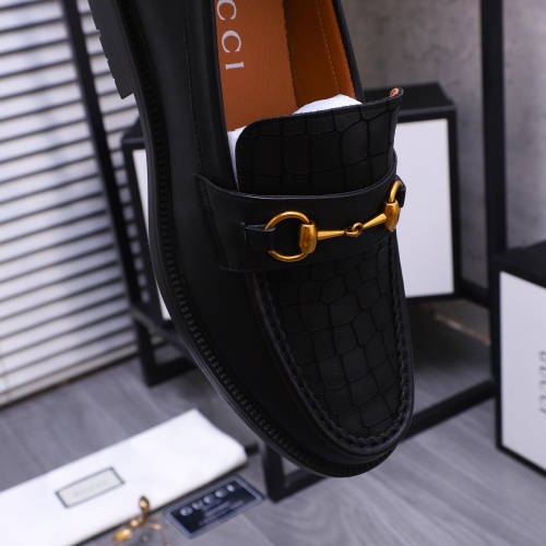 Replica Gucci Oxfords Shoes For Men #1230486 $88.00 USD for Wholesale