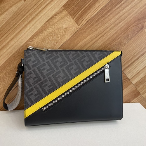 Wholesale Fendi AAA Man Wallets #1230503 $122.00 USD, Wholesale Quality Replica Fendi AAA Man Wallets