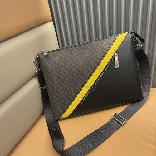 Wholesale Fendi AAA Man Messenger Bags #1230511 $150.00 USD, Wholesale Quality Replica Fendi AAA Man Messenger Bags