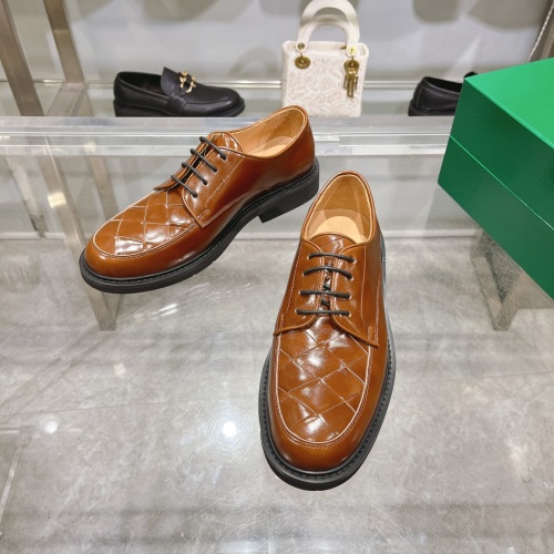 Wholesale Bottega Veneta BV Leather Shoes For Men #1230515 $150.00 USD, Wholesale Quality Replica Bottega Veneta BV Leather Shoes