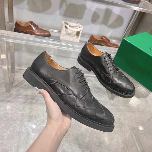 Wholesale Bottega Veneta BV Leather Shoes For Men #1230521 $150.00 USD, Wholesale Quality Replica Bottega Veneta BV Leather Shoes