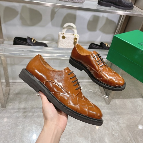 Wholesale Bottega Veneta BV Leather Shoes For Men #1230522 $150.00 USD, Wholesale Quality Replica Bottega Veneta BV Leather Shoes