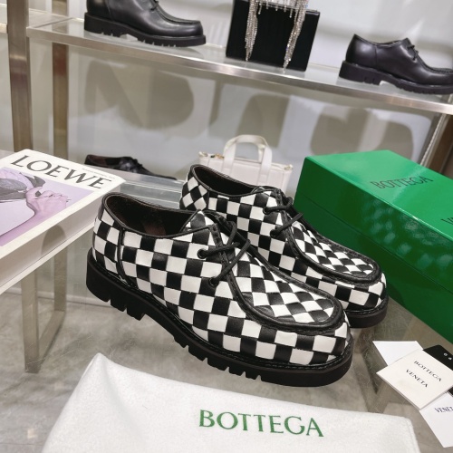 Wholesale Bottega Veneta BV Leather Shoes For Men #1230525 $150.00 USD, Wholesale Quality Replica Bottega Veneta BV Leather Shoes