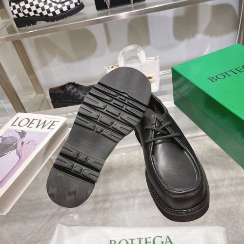 Replica Bottega Veneta BV Leather Shoes For Men #1230527 $150.00 USD for Wholesale