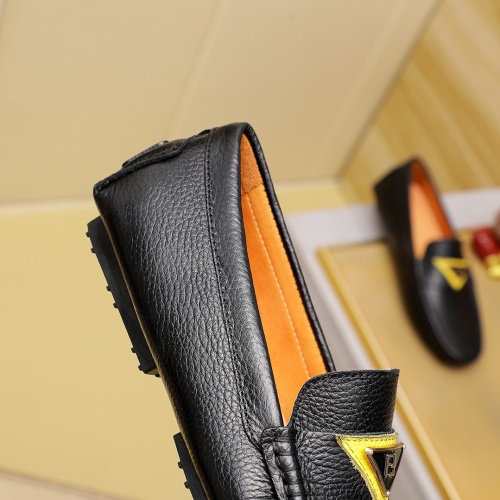 Replica Fendi Leather Shoes For Men #1230555 $68.00 USD for Wholesale