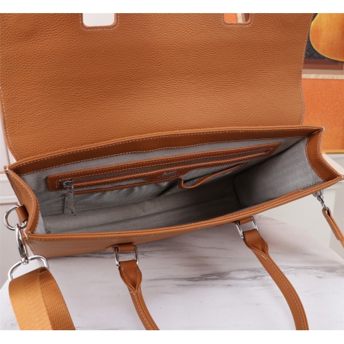 Replica Hermes AAA Man Handbags #1230560 $162.00 USD for Wholesale